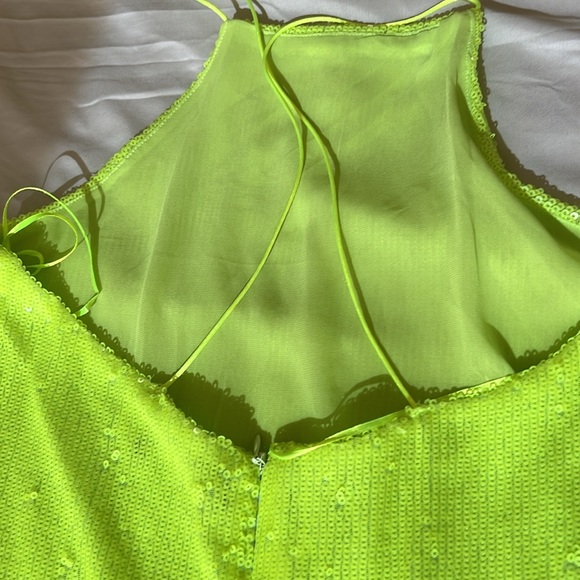 Neon sequin dress - Picture 2 of 4